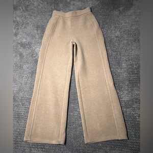 OGL Tan Casual High Waisted Straight Leg Pull On Pants  Size S